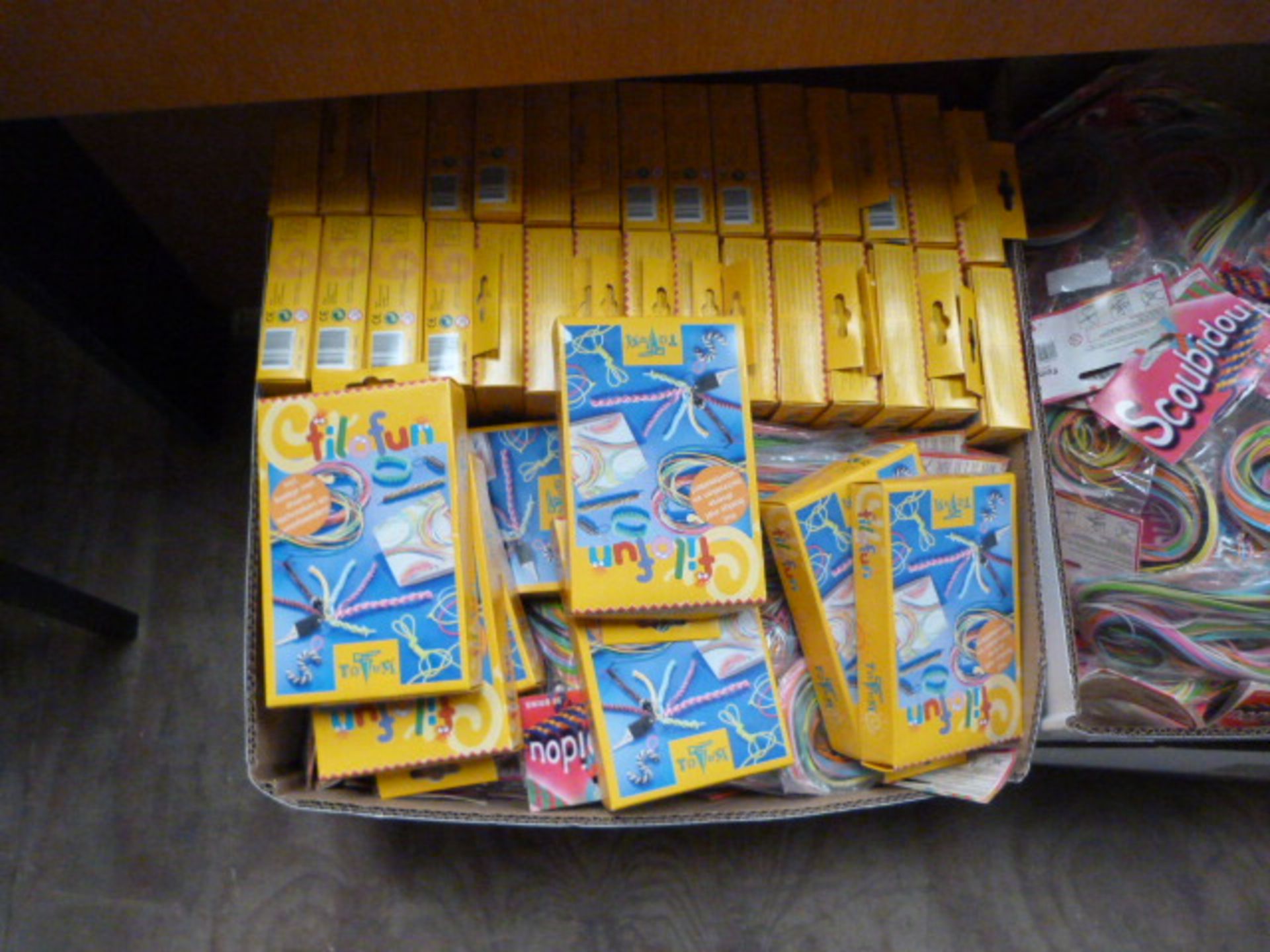 Box Containing 120 Packs of Scoobies