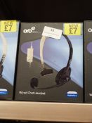 Five Orb Wired Chat Headsets (PS4 Compatible)