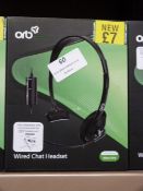 Five Orb 020926 Wired Chat Headsets (Xbox One Comp