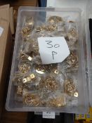 Box of 30 Brass Security Door Chains