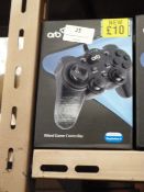 Five Orb Wired Gaming Controllers (PS3 Compatible)