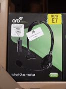 Five Orb 020926 Wired Chat Headsets (Xbox One Comp