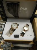 Pair of Gino Polli Quartz Wristwatches (Ladies and