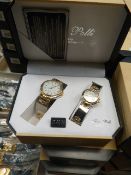 Pair of Gino Polli Quartz Wristwatches (Ladies and