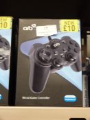 Five Orb Wired Gaming Controllers (PS3 Compatible)
