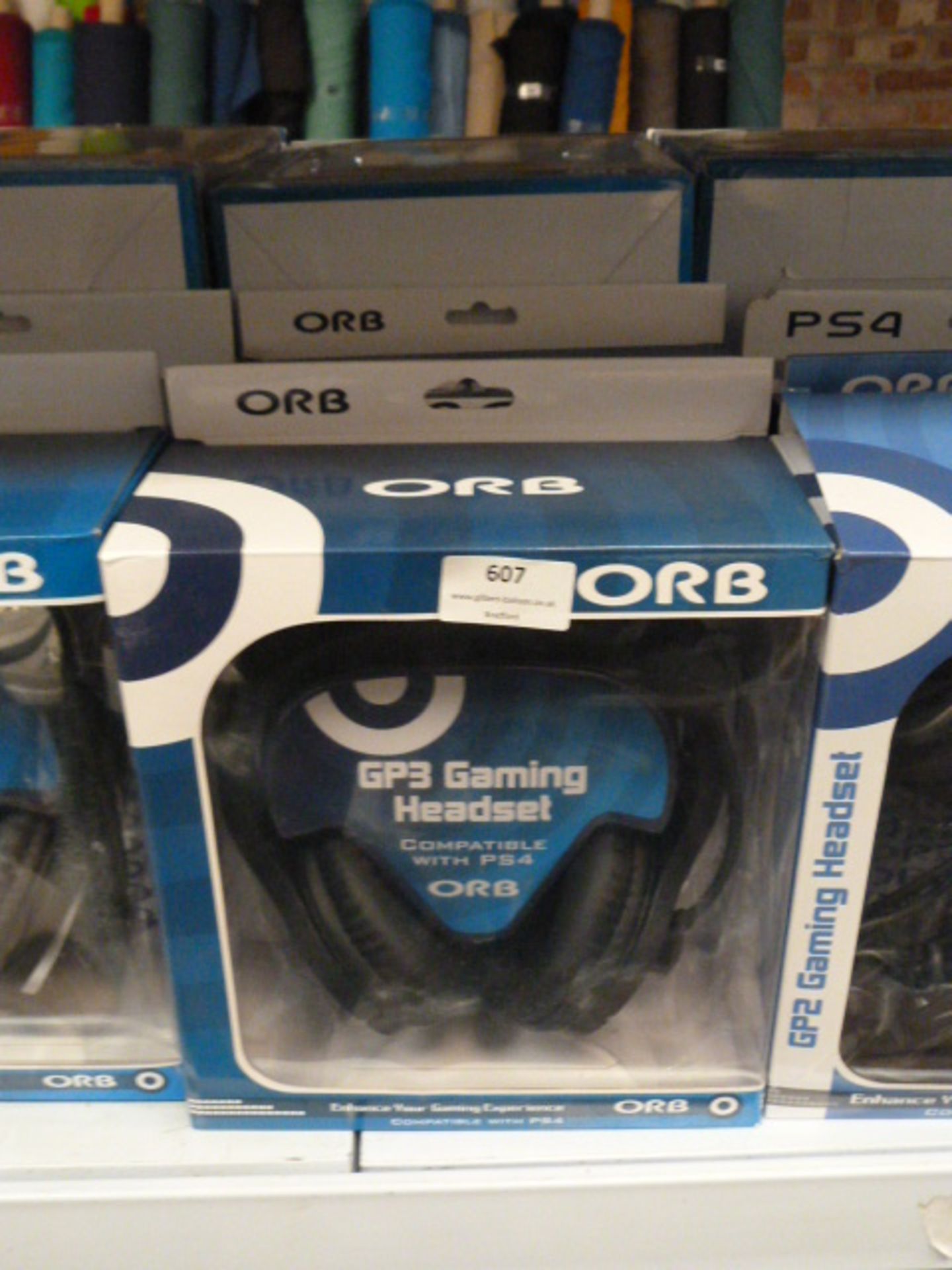 Five Orb GP3 Gaming Headsets (PS4 Compatible)
