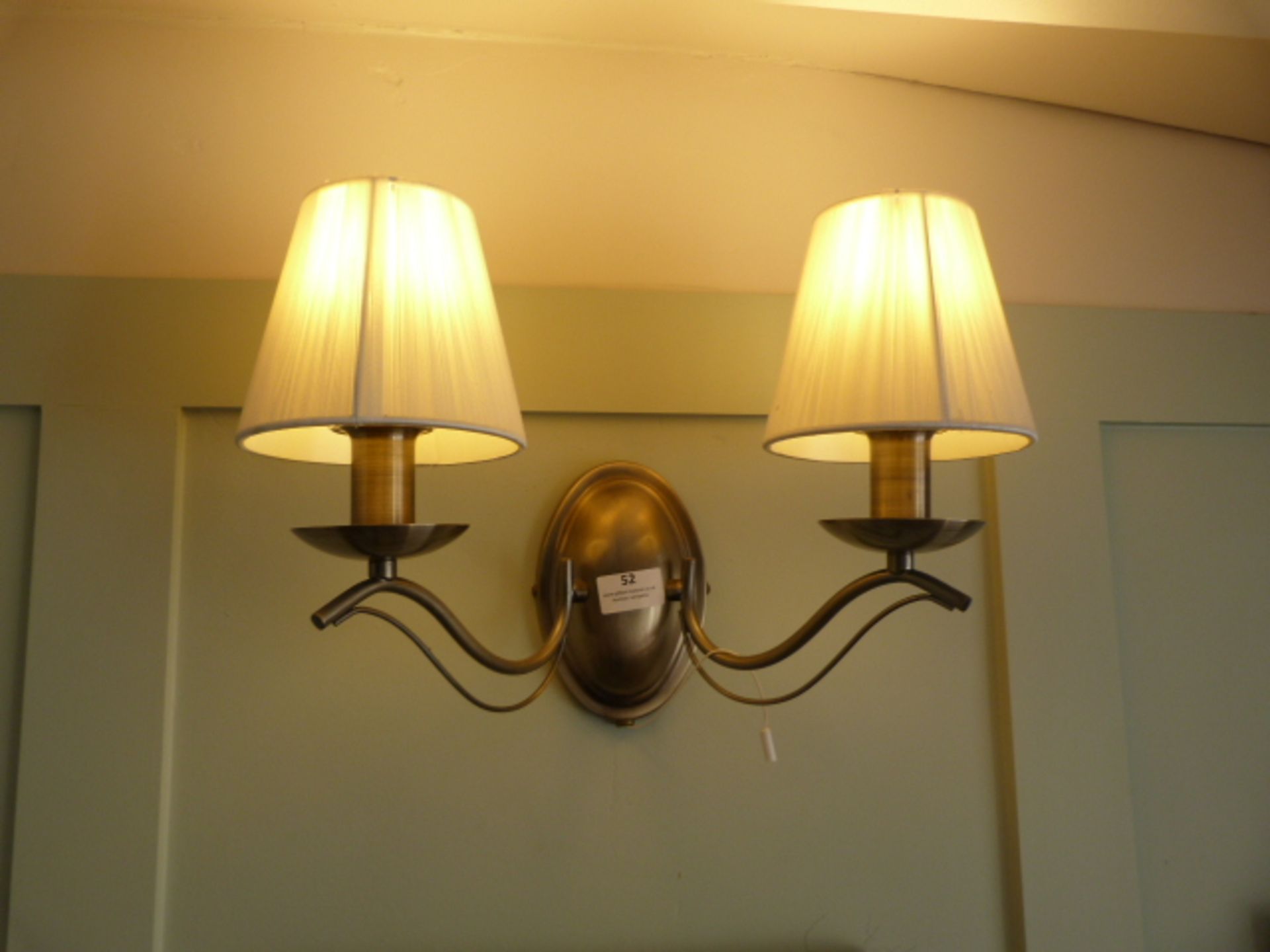 *Six Pairs of Wall Lights