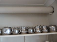 *Stainless Steel Teapots (Three Cup)