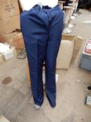 *Box Containing 30 HA1392 Navy Trousers Size:10 Regular