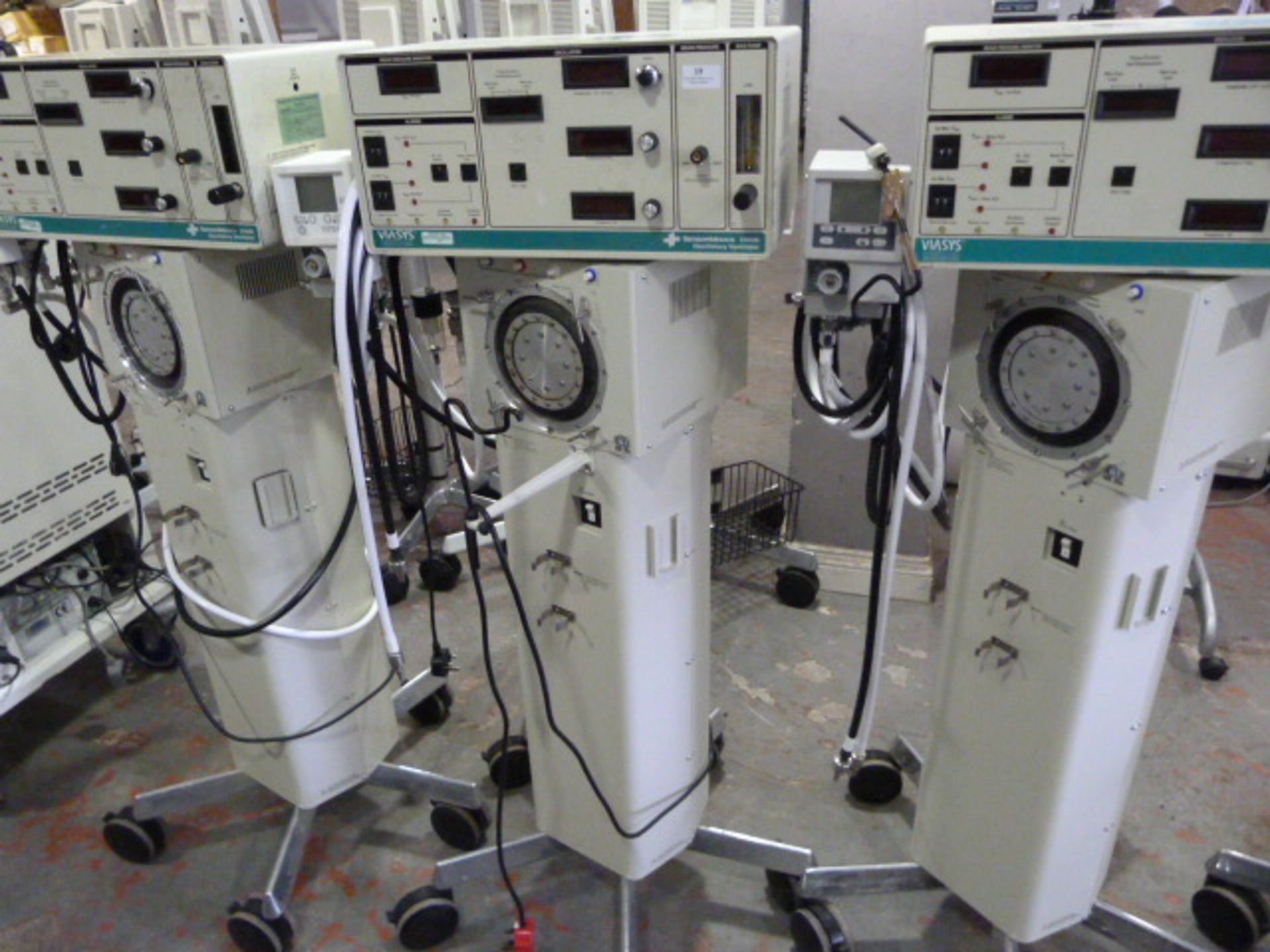 *3x Viasys 3100B Carefusion Sensormedics Oscillatory Ventilators