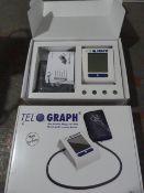 *2 x Tel Graph BT Full Automatic Upper Arm Blood Pressure Monitors with 2 x User Manuals and 2 x B