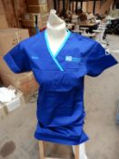 *Box Containing 41 HA2415 Mid-Blue Tunics Size:10