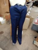 *Box Containing 30 HA1392 Navy Trousers Size:10 Regular