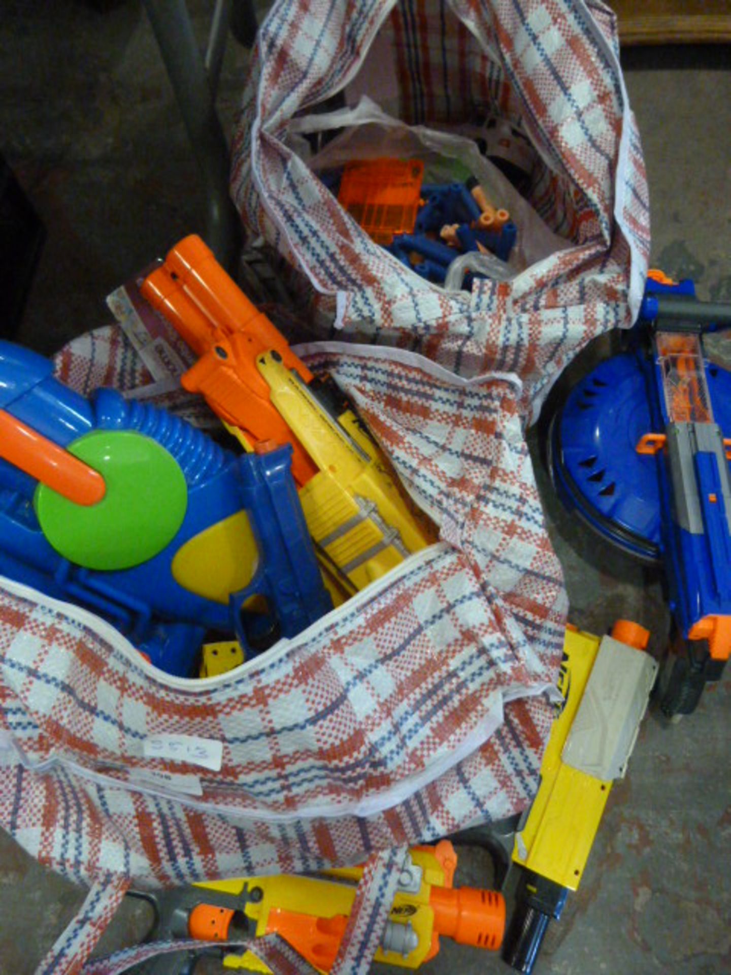 Two of Nerf Guns and Assorted Toys