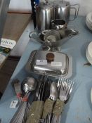 Quantity of Stainless Steel Cutlery and Kitchen Ut