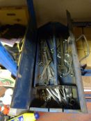 Toolbox with a Quantity of Spanners