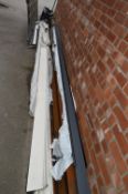 Lengths of Plastic Fascia, Drain Piping and Two B