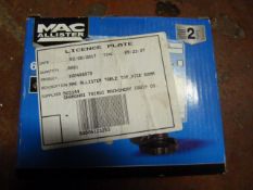 Macallister 60mm Tabletop Vice