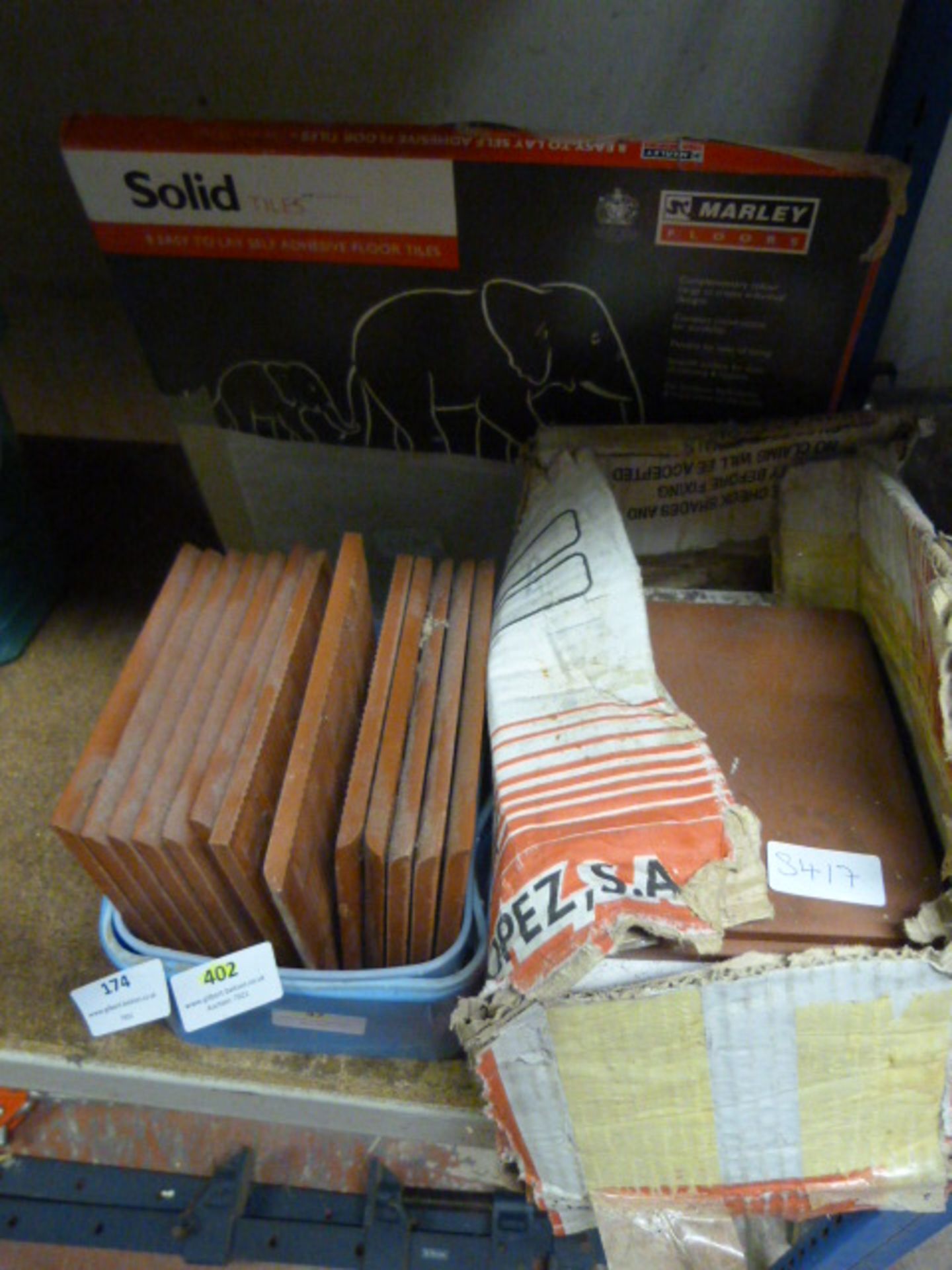 Small Quantity of Terracotta Tiles