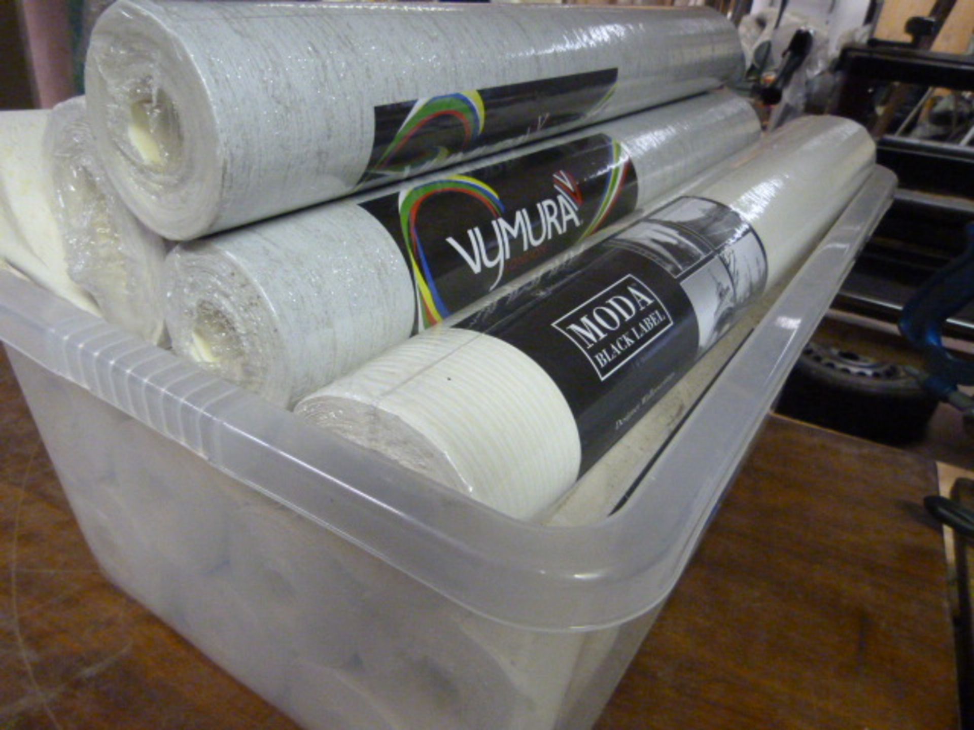 Thirteen Rolls of Assorted Wallpaper