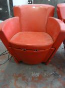 Retro Style Hairdressers Chair