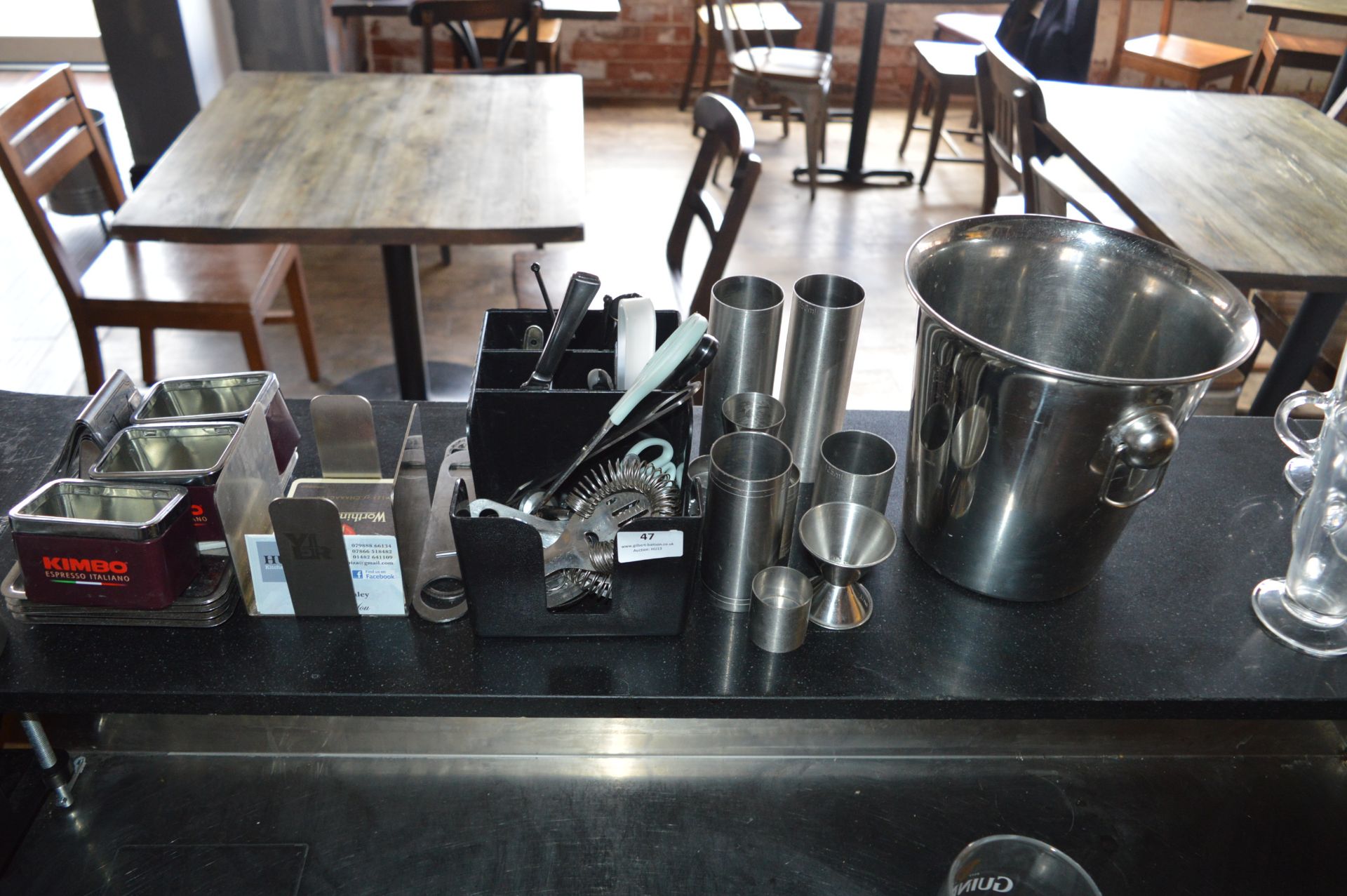 *Assorted Bar Tenders Equipment Including Measures