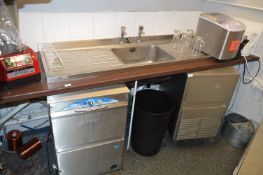 *Stainless Steel Sink Unit with Double Drainer and