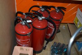 *Five Fire Extinguishers