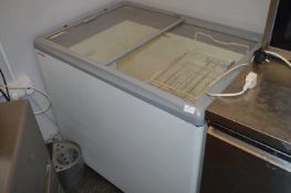 *AHT Ice Cream Freezer with Sliding Transparent Li