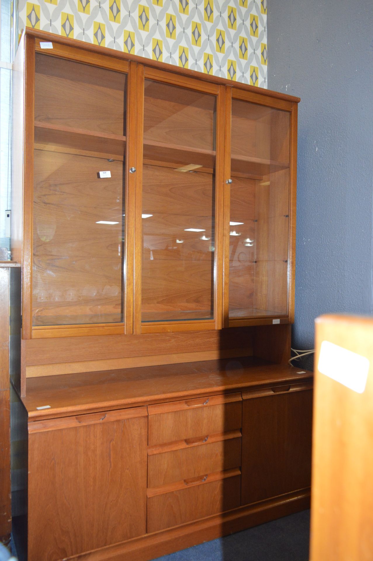 Teak Wall Unit