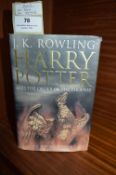 Harry Potter Hardback First Edition Book "The Orde