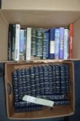 Two Boxes Containing Volumes of Books World Histor