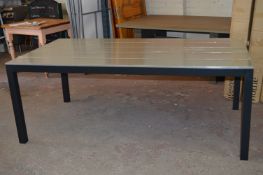 Evesham Black & Grey Dining Table