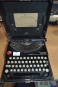 1920's Remington Portable Typewrite in Case