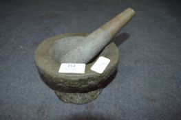 Granite Mortar and Pestle