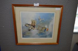 Framed Michael Turner Print - DH2 Vs Fokker