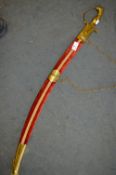Ornamental Brass Indian Sword