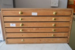 Six Drawer Collectors Cabinet