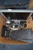 LG PC Monitor, Two Keyboard, Mice and Routers