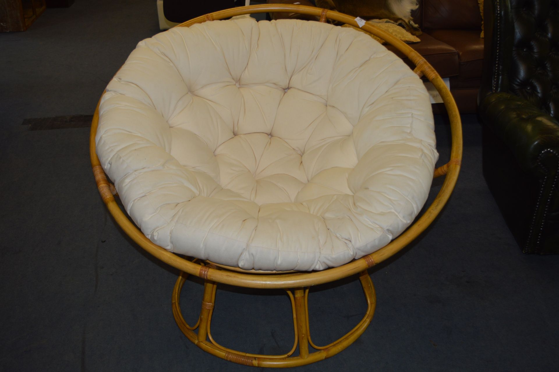 Cane Circular Tub Chair