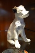 Russian Pottery Figurine of a Dog