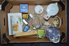 Box Containing Travel Kettle, Juicer, Onion Bloome