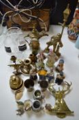 Brassware and Pottery, Seaside Figurines, Door Kno