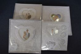 Set of Four Wedding Photo Albums