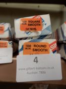 *Box of Ten 100mm Square Smooth and a Box of 10 Ro