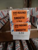 *Two Boxes of 5 300mm Round Smooth Files