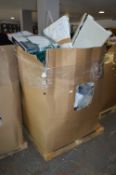 *Pallet Containing Waste Baskets, Toilet Seats, St