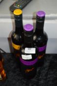 Three 750ml Bottles of Australian Yellow Tail Wine