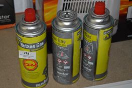 *Three Summit Butane Gas Cartridges 227g