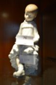 Nao Porcelain Figurine - Young Schoolgirl